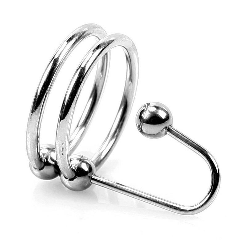 Kiotos Sperm Stopper Double Ring 2.5cm - Diamètre 8mm